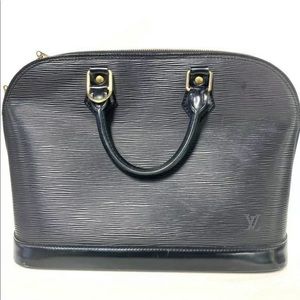 🚫SOLD🚫LOUIS VUITTON EPI BLACK ALMA PM ENTRUPY AUTHENTIC🚫SOLD🚫